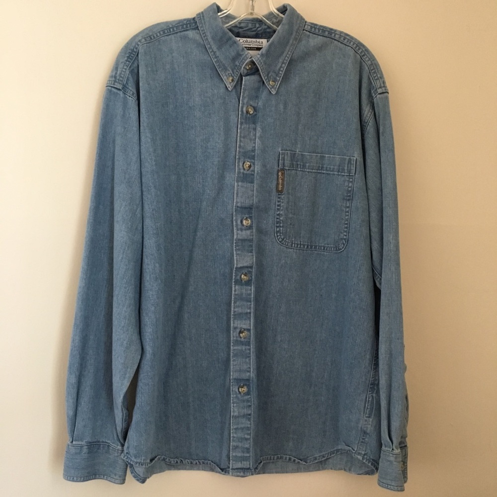 Columbia denim long sleeve